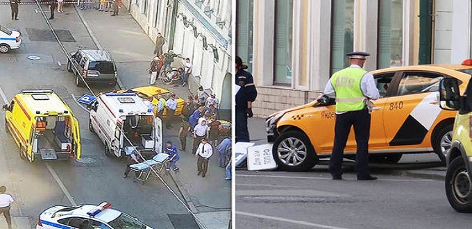 Un «conducteur ivre» s'écrase sur les «fans de la Coupe du monde» à Moscou, 8 blessés